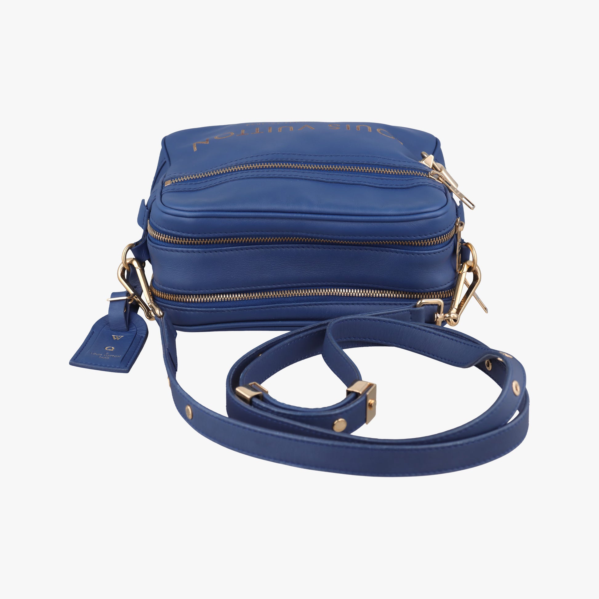 Flight Paname Paname Line Blue Supple Calfskin Leather M45509 SP0039フライト パナーム パナームライン ブルー スムースレザー M45509 SP0039