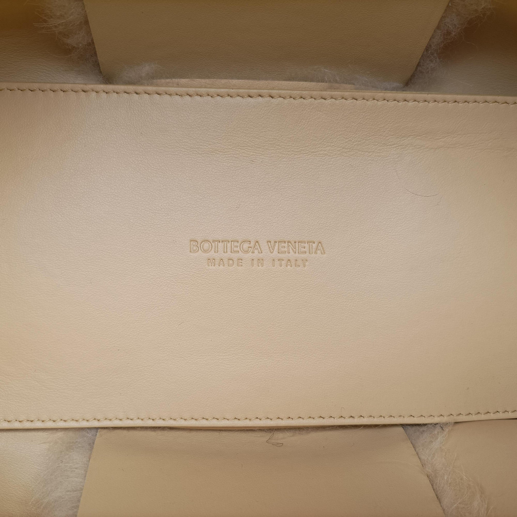 Sac Cabas Arco Yellow Lambswool B09459576Eサック カバス アルコ イエロー ラムズウール B09459576E