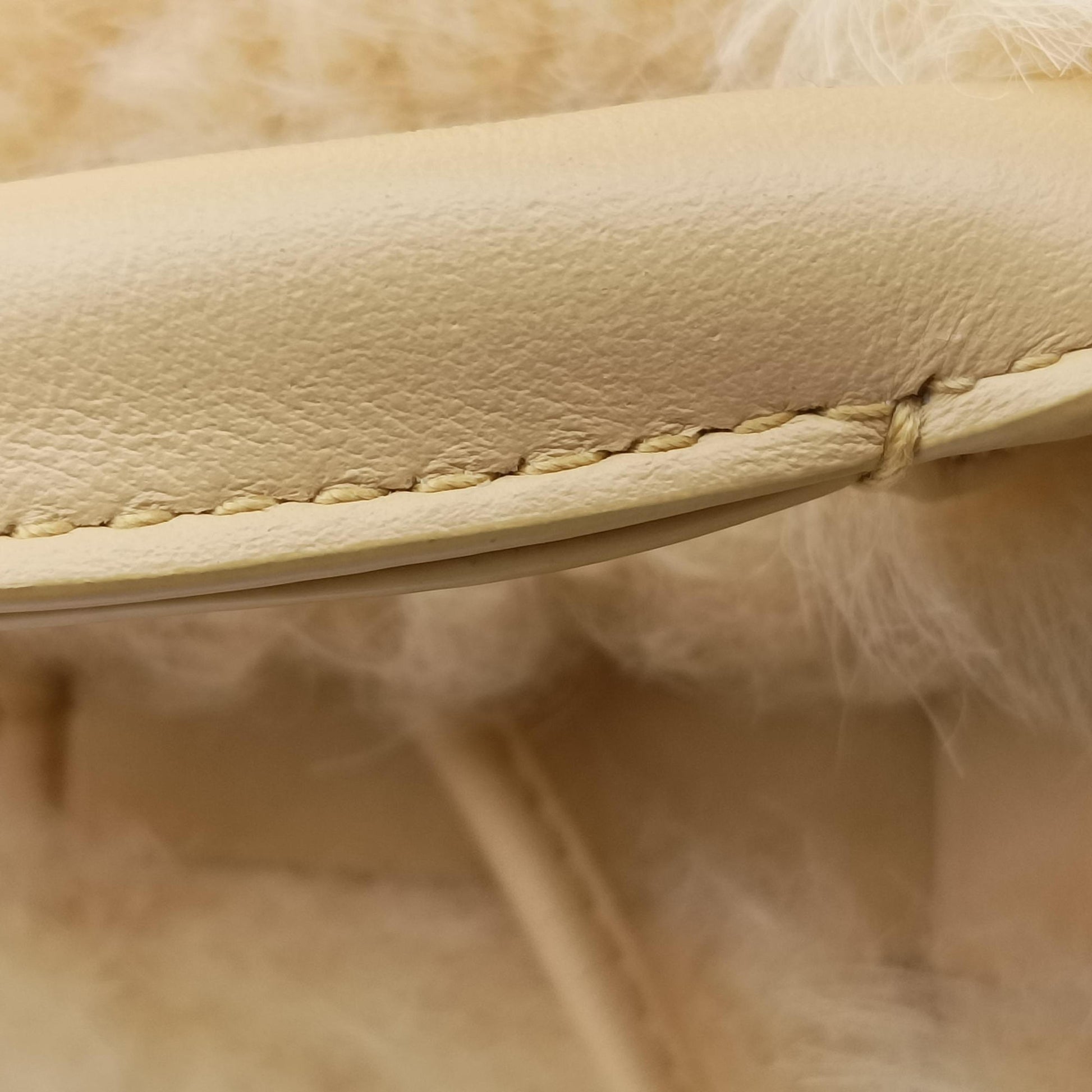 Sac Cabas Arco Yellow Lambswool B09459576Eサック カバス アルコ イエロー ラムズウール B09459576E