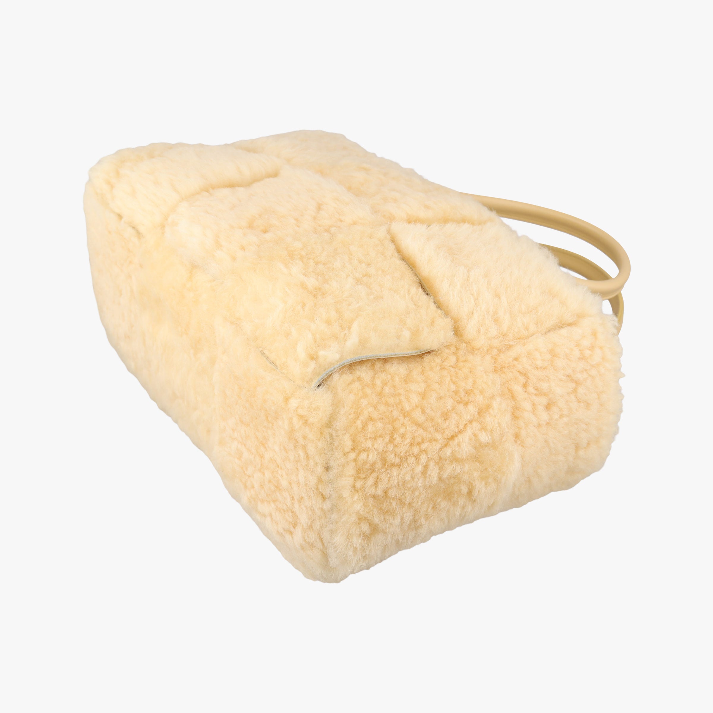Sac Cabas Arco Yellow Lambswool B09459576Eサック カバス アルコ イエロー ラムズウール B09459576E