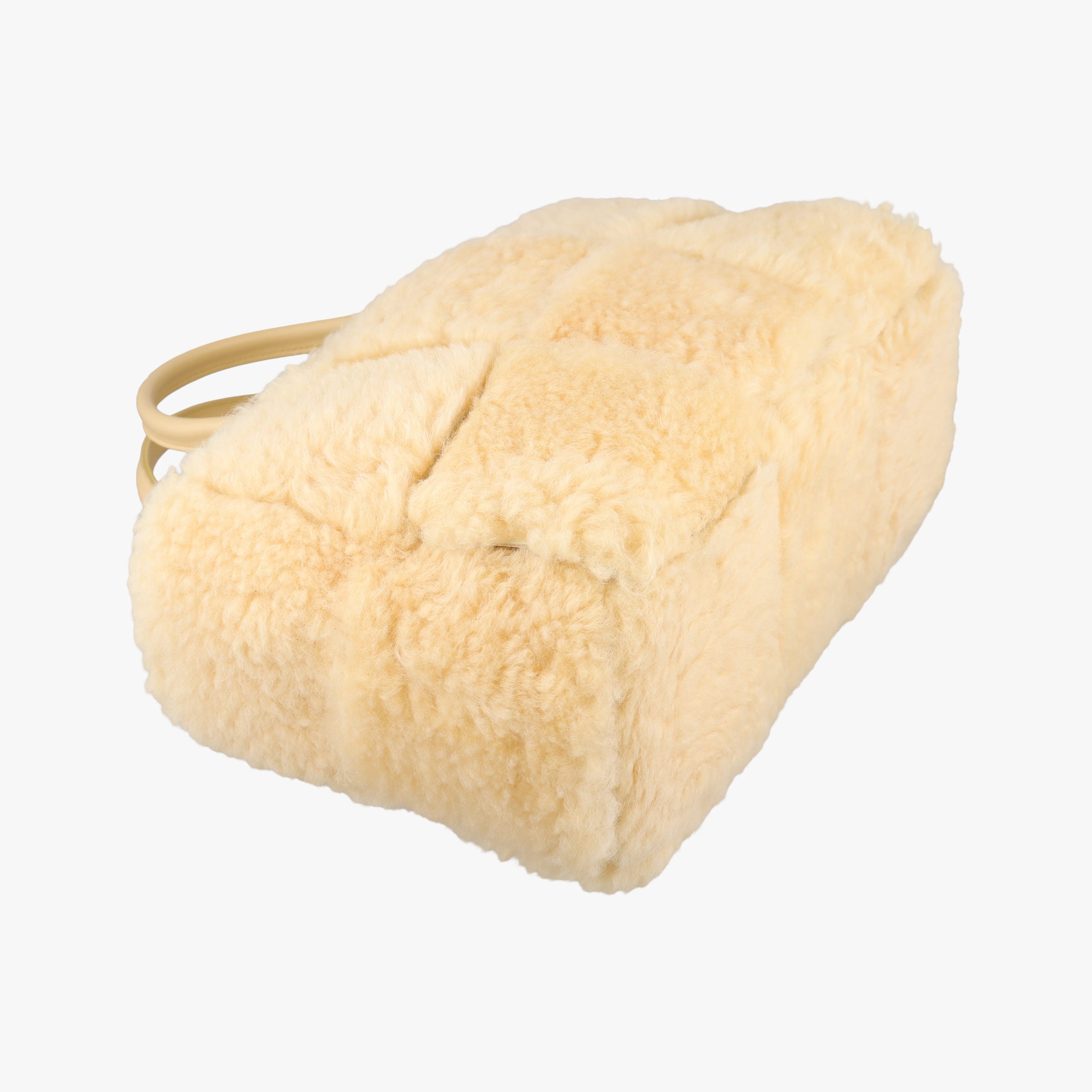 Sac Cabas Arco Yellow Lambswool B09459576Eサック カバス アルコ イエロー ラムズウール B09459576E