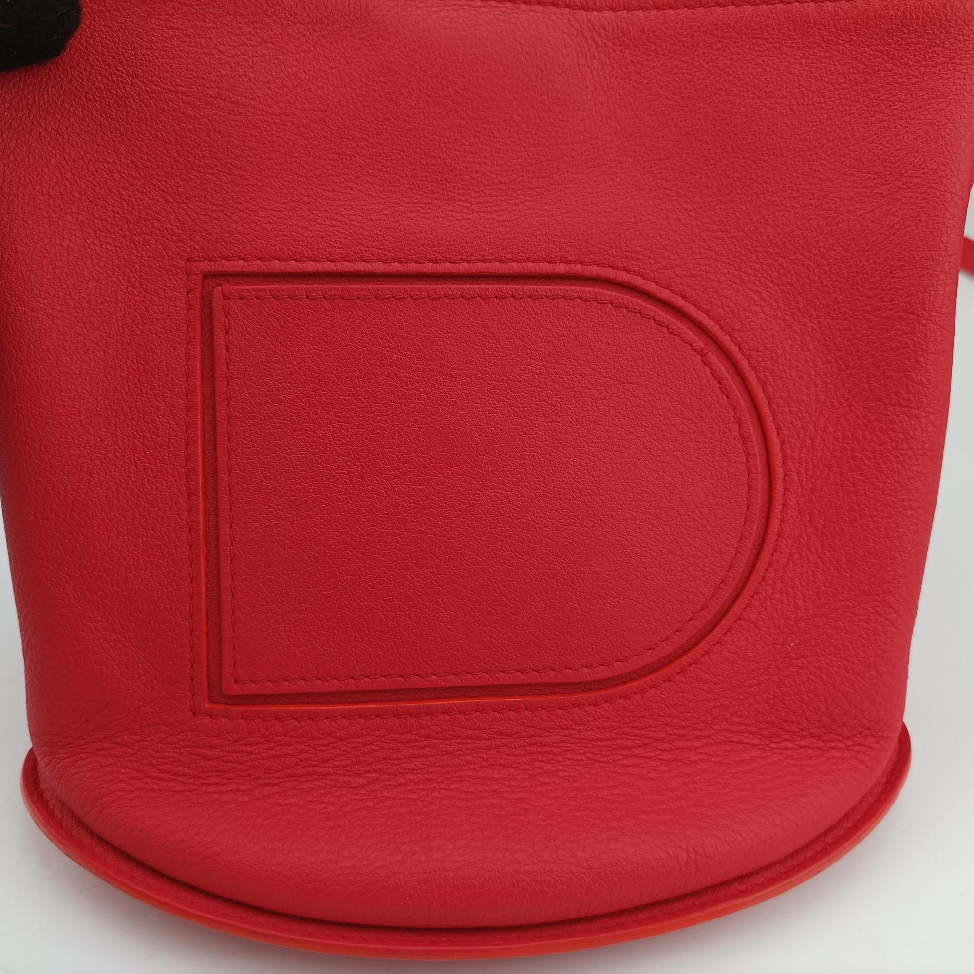 Pin Mini Bucket Red Leather パン ミニ バケット レッド レザー 