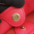 Pin Mini Bucket Red Leather パン ミニ バケット レッド レザー 