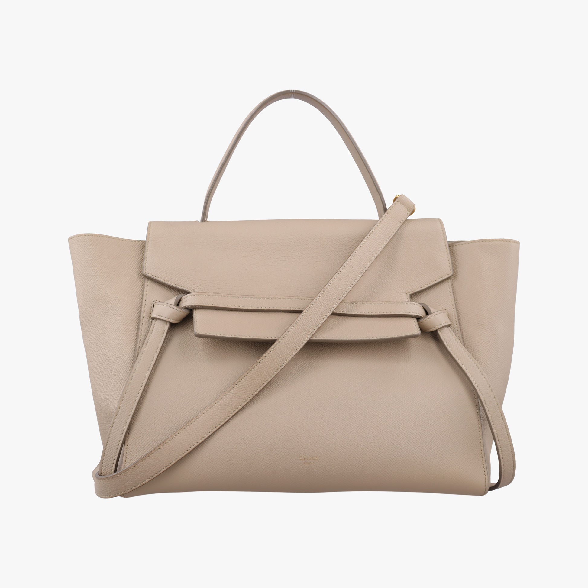 Belt Mini Beige Leather F-GA-1135ベルトミニ ベージュ レザー F-GA-1135