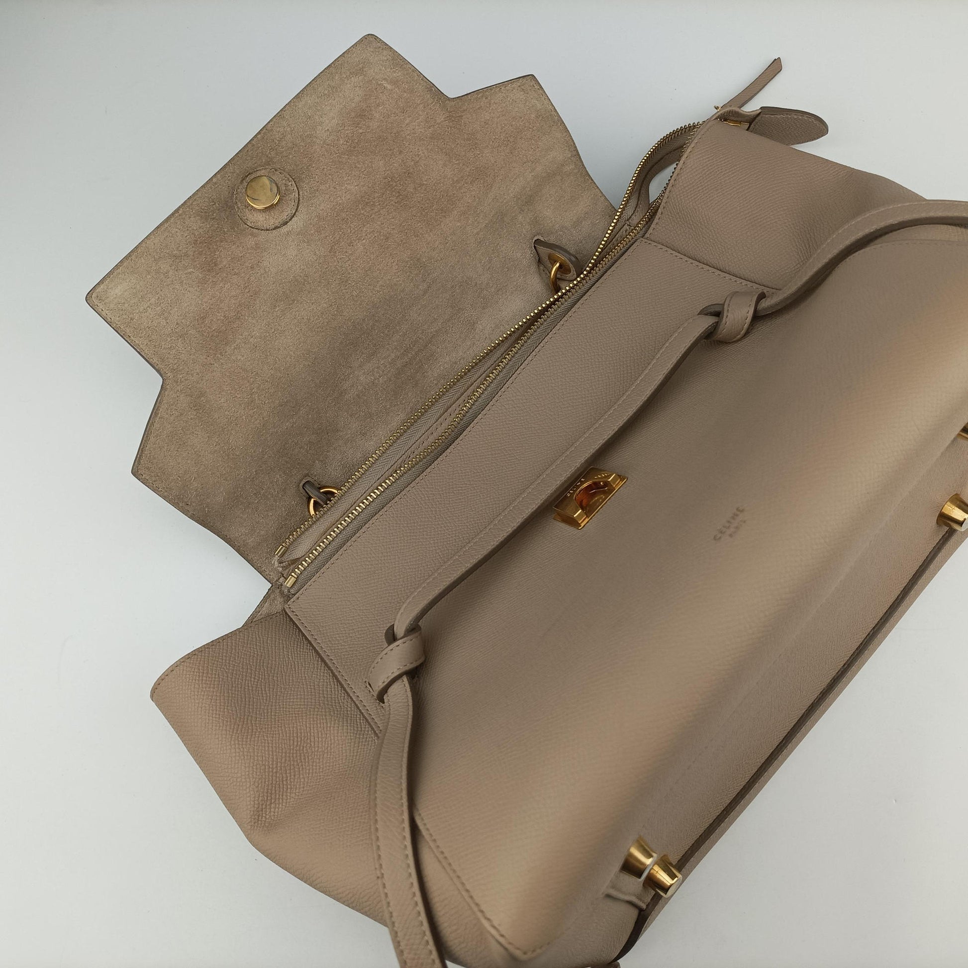 Belt Mini Beige Leather F-GA-1135ベルトミニ ベージュ レザー F-GA-1135