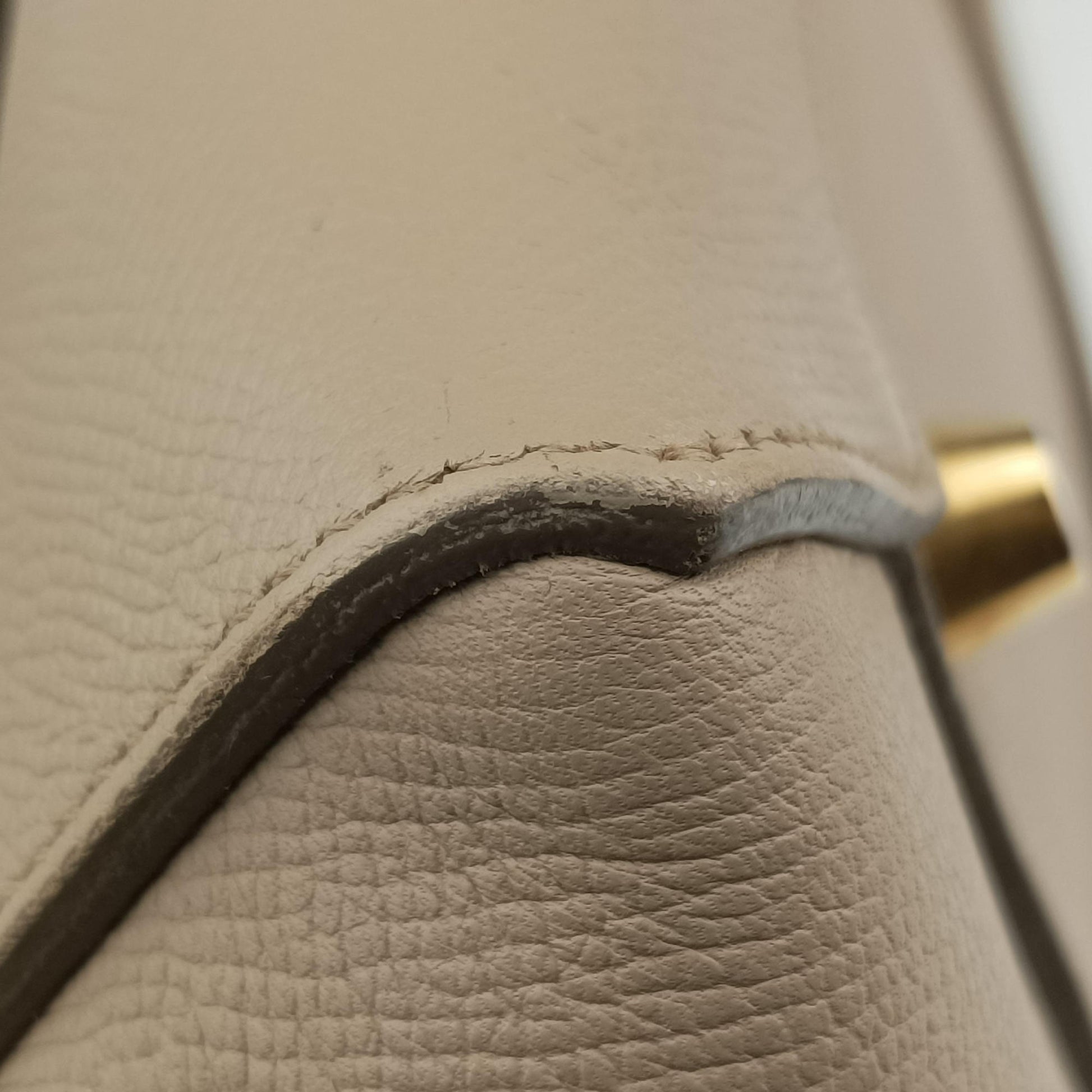 Belt Mini Beige Leather F-GA-1135ベルトミニ ベージュ レザー F-GA-1135