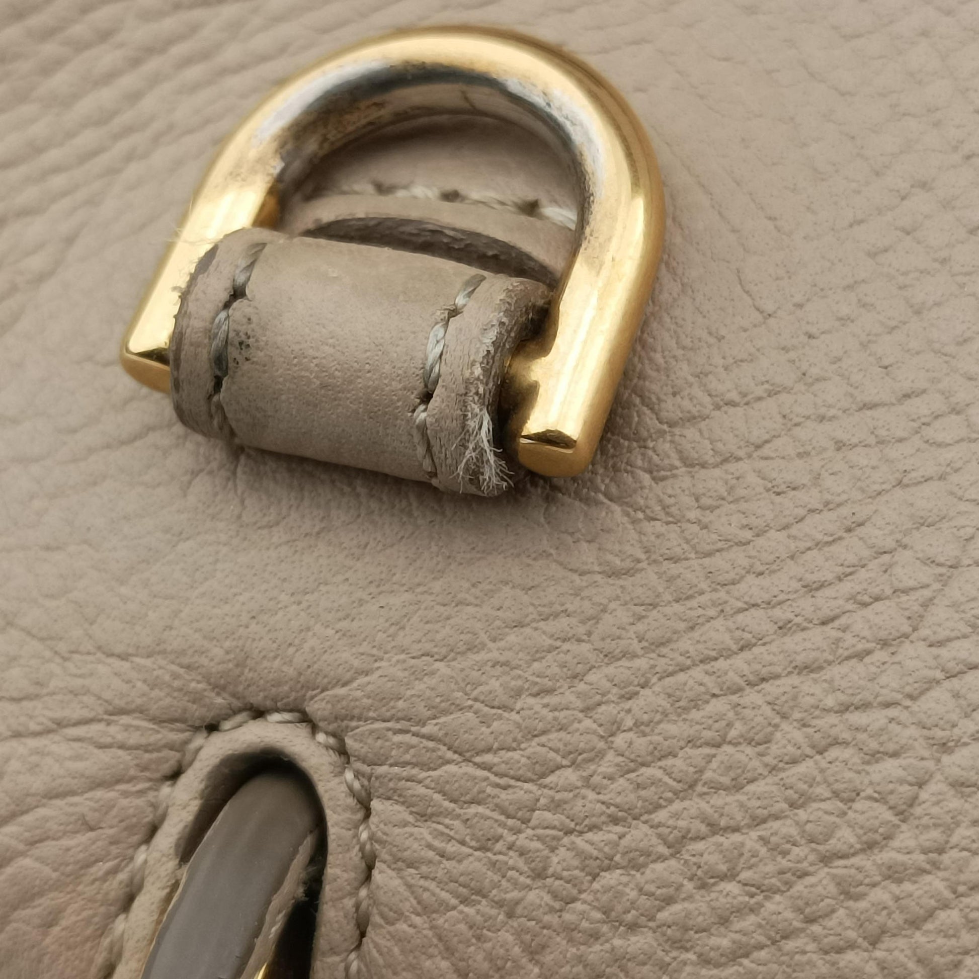 Belt Mini Beige Leather F-GA-1135ベルトミニ ベージュ レザー F-GA-1135