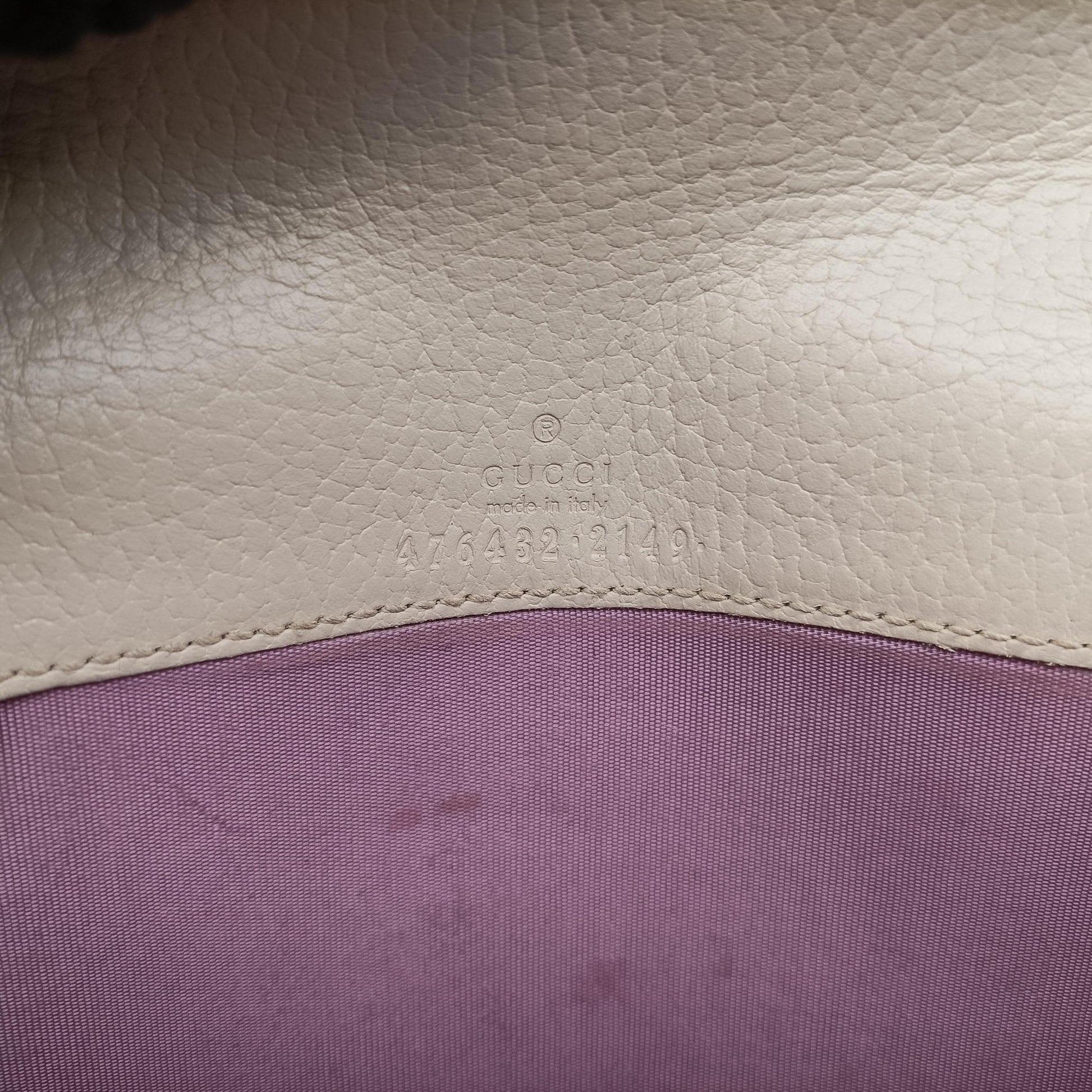Dionysus White Leather 476432 ディオニュソス ホワイト レザー 476432 