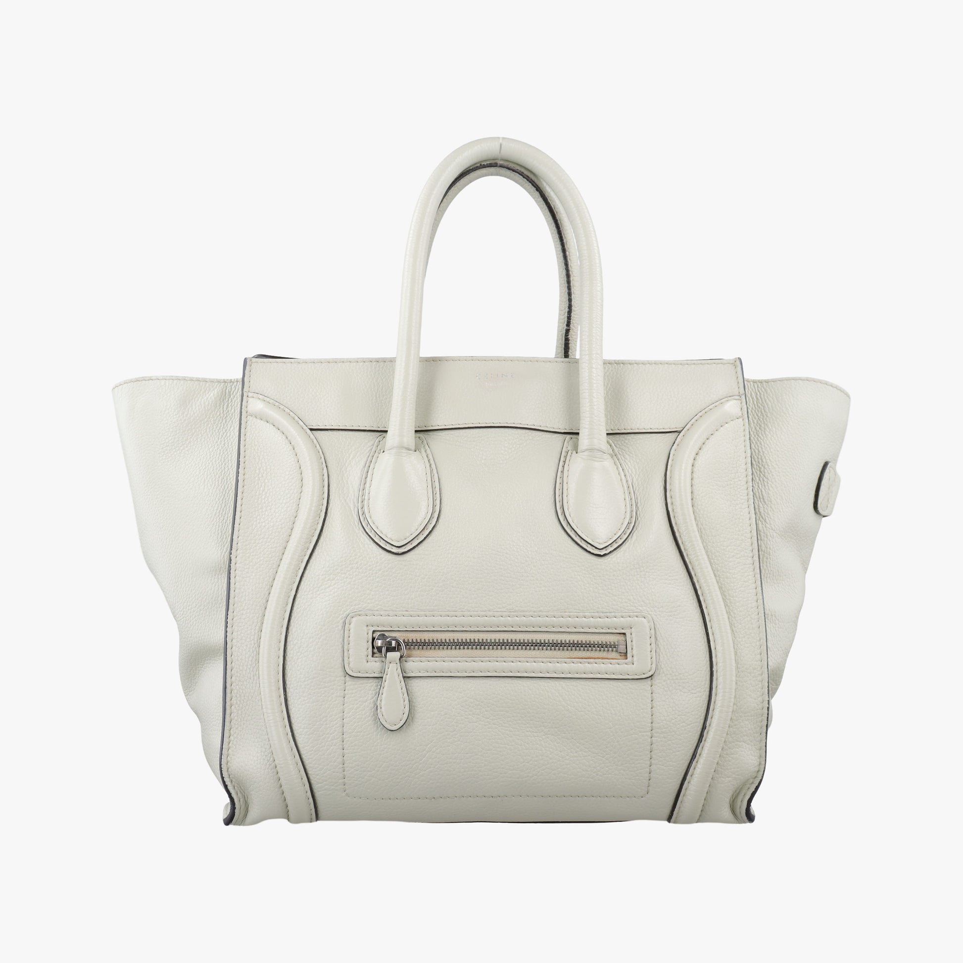 Luggage Mini Shopper Light Gray Leather S-AT-1102 S-CU-1102ラゲージミニショッパー ライトグレー レザー S-AT-1102 S-CU-1102