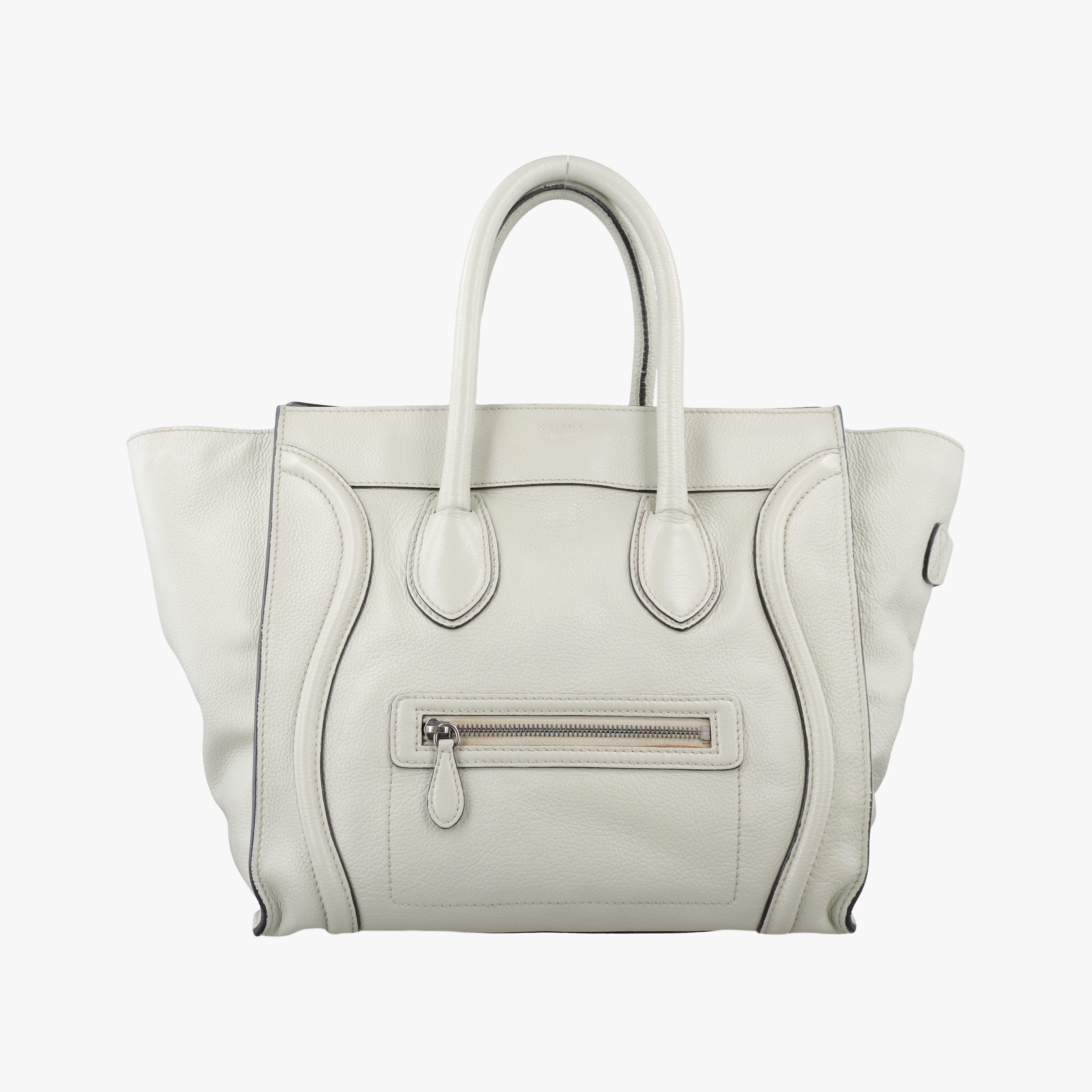 Luggage Mini Shopper Light Gray Leather S-AT-1102 S-CU-1102ラゲージミニショッパー ライトグレー レザー S-AT-1102 S-CU-1102