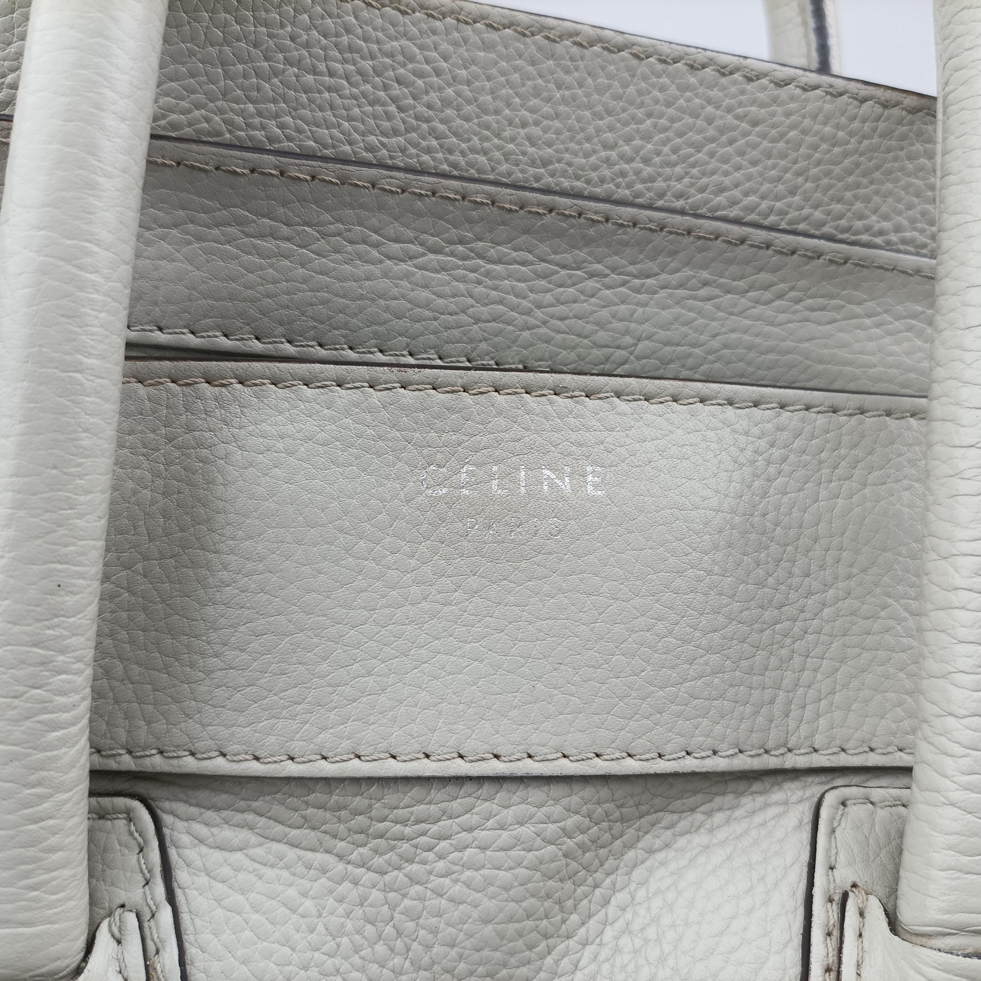 Luggage Mini Shopper Light Gray Leather S-AT-1102 S-CU-1102ラゲージミニショッパー ライトグレー レザー S-AT-1102 S-CU-1102
