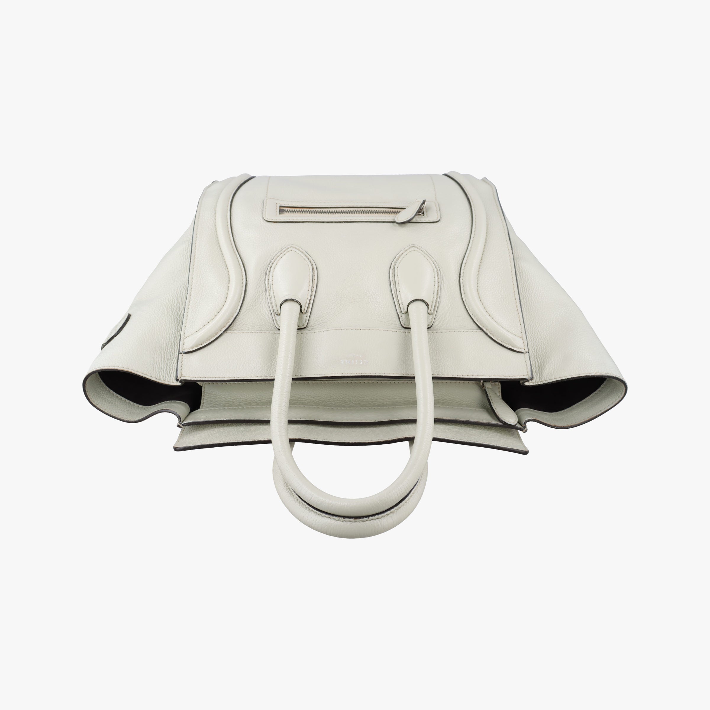 Luggage Mini Shopper Light Gray Leather S-AT-1102 S-CU-1102ラゲージミニショッパー ライトグレー レザー S-AT-1102 S-CU-1102