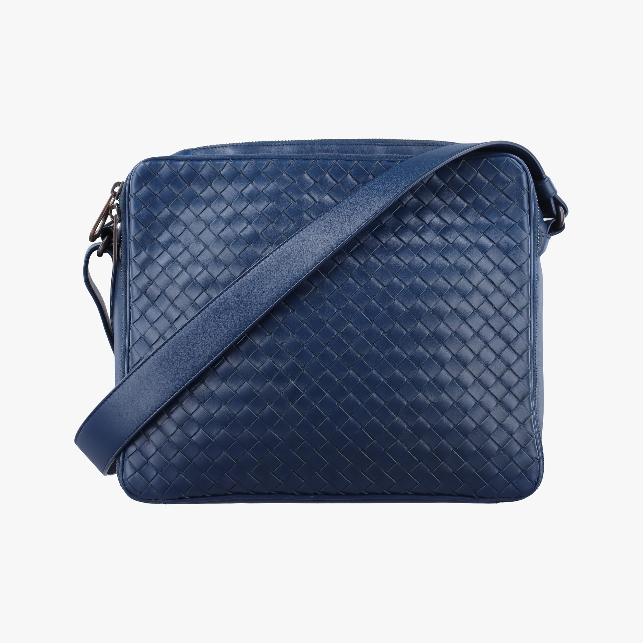 Intrecciato Navy lambskin B05679903Vイントレチャート ネイビー ラムスキン B05679903V
