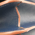 TRUNK Navy Saffiano Leather  トランク ネイビー サフィアーノレザー 