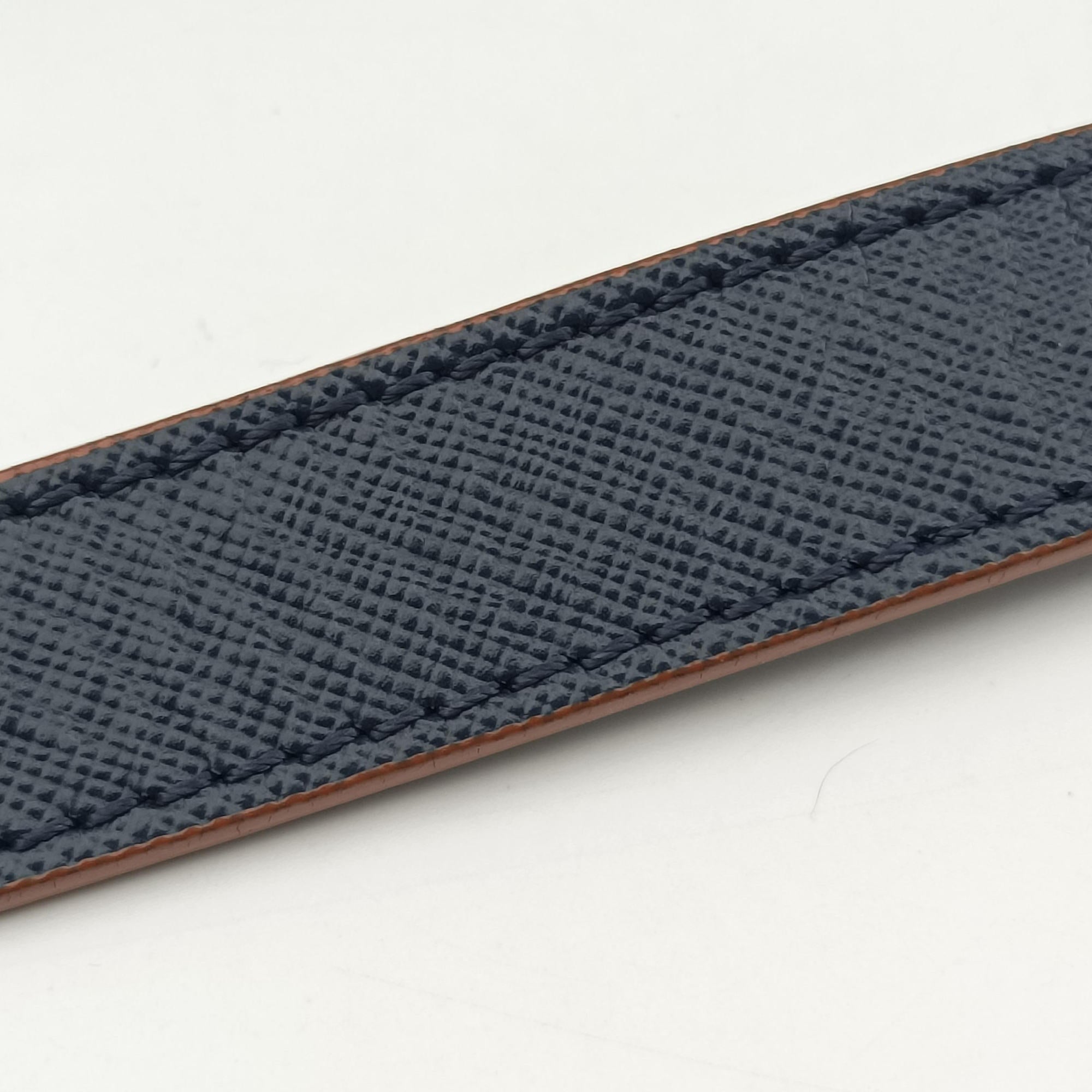 TRUNK Navy Saffiano Leather  トランク ネイビー サフィアーノレザー 