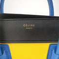 Luggage Micro shopper Yellow × Black × Orange × Blu Leather U-GA-0134ラゲージマイクロショッパー eイエロー × ブラック × オレンジ × ブルー レザー U-GA-0134