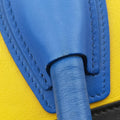 Luggage Micro shopper Yellow × Black × Orange × Blu Leather U-GA-0134ラゲージマイクロショッパー eイエロー × ブラック × オレンジ × ブルー レザー U-GA-0134