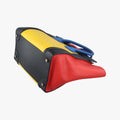 Luggage Micro shopper Yellow × Black × Orange × Blu Leather U-GA-0134ラゲージマイクロショッパー eイエロー × ブラック × オレンジ × ブルー レザー U-GA-0134