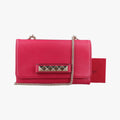 Rockstud Va Va Voom Rose Leather BU F 975 1ロックスタッズ ヴァ ヴァ ヴーム ローズ レッド レザー BU F 975 1