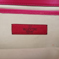 Rockstud Va Va Voom Rose Leather BU F 975 1ロックスタッズ ヴァ ヴァ ヴーム ローズ レッド レザー BU F 975 1