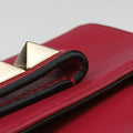 Rockstud Va Va Voom Rose Leather BU F 975 1ロックスタッズ ヴァ ヴァ ヴーム ローズ レッド レザー BU F 975 1