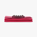 Rockstud Va Va Voom Rose Leather BU F 975 1ロックスタッズ ヴァ ヴァ ヴーム ローズ レッド レザー BU F 975 1
