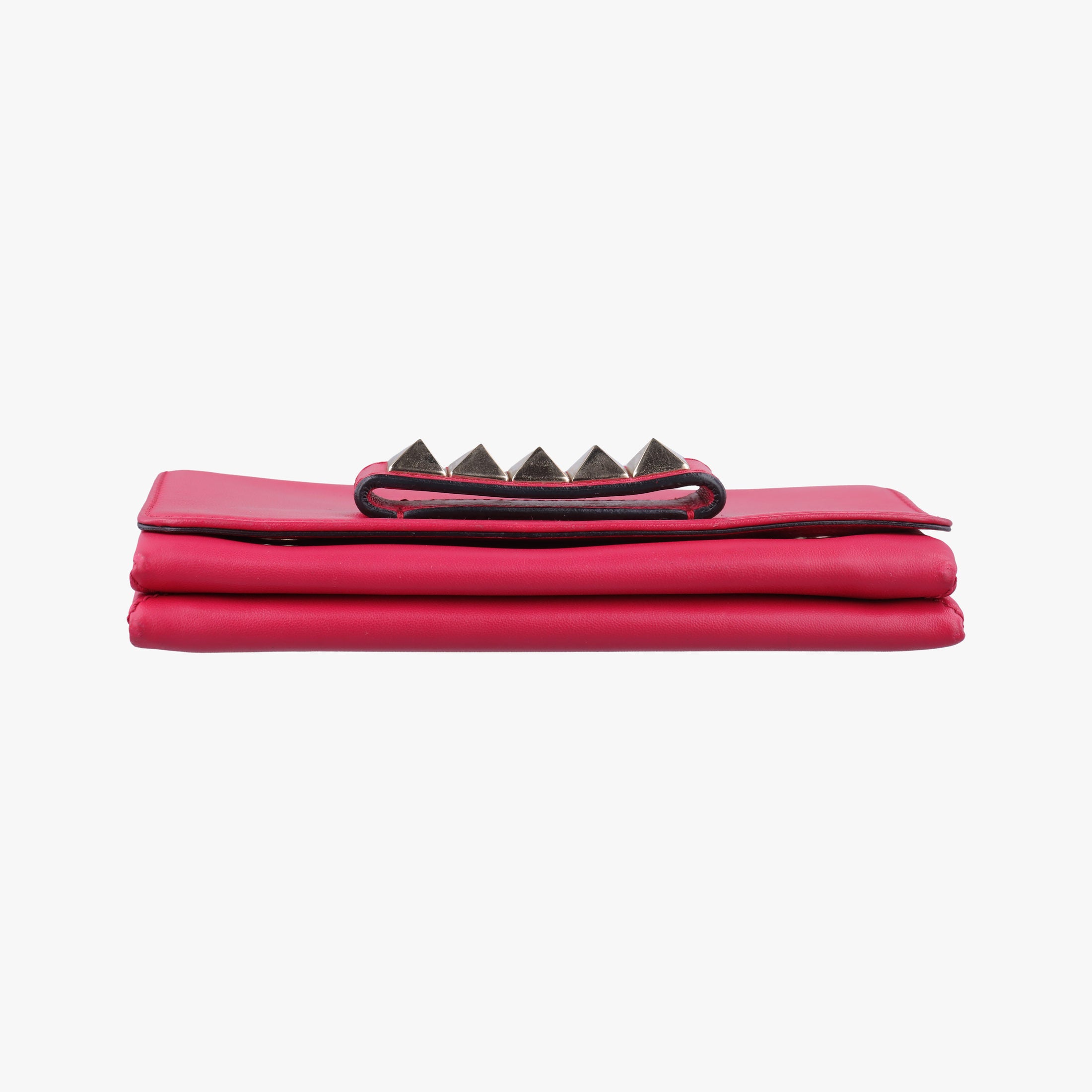 Rockstud Va Va Voom Rose Leather BU F 975 1ロックスタッズ ヴァ ヴァ ヴーム ローズ レッド レザー BU F 975 1