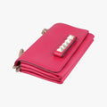 Rockstud Va Va Voom Rose Leather BU F 975 1ロックスタッズ ヴァ ヴァ ヴーム ローズ レッド レザー BU F 975 1