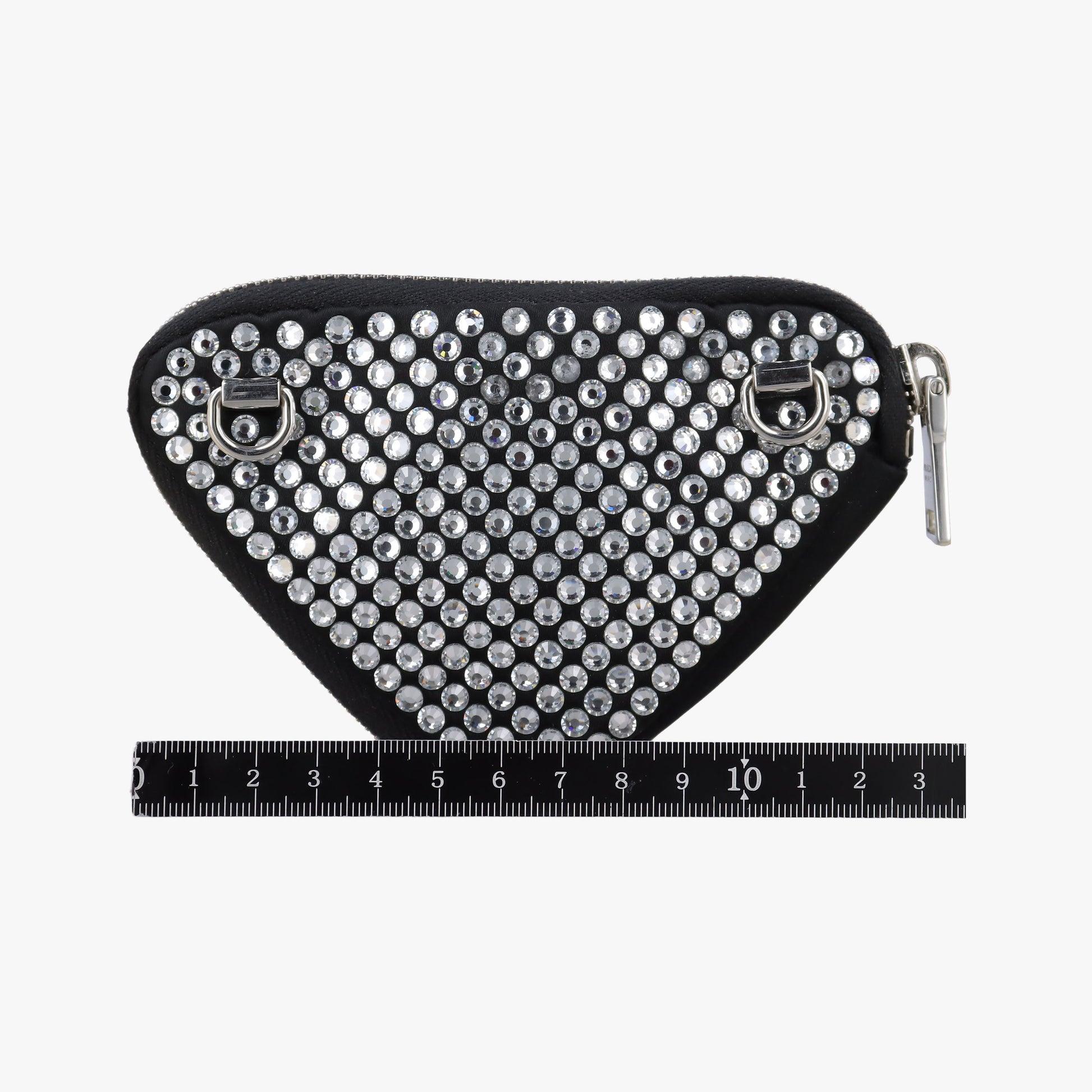 Triangle Crystal Black Leather 1NR015 42トライアングル ブラック レザー 1NR015 42