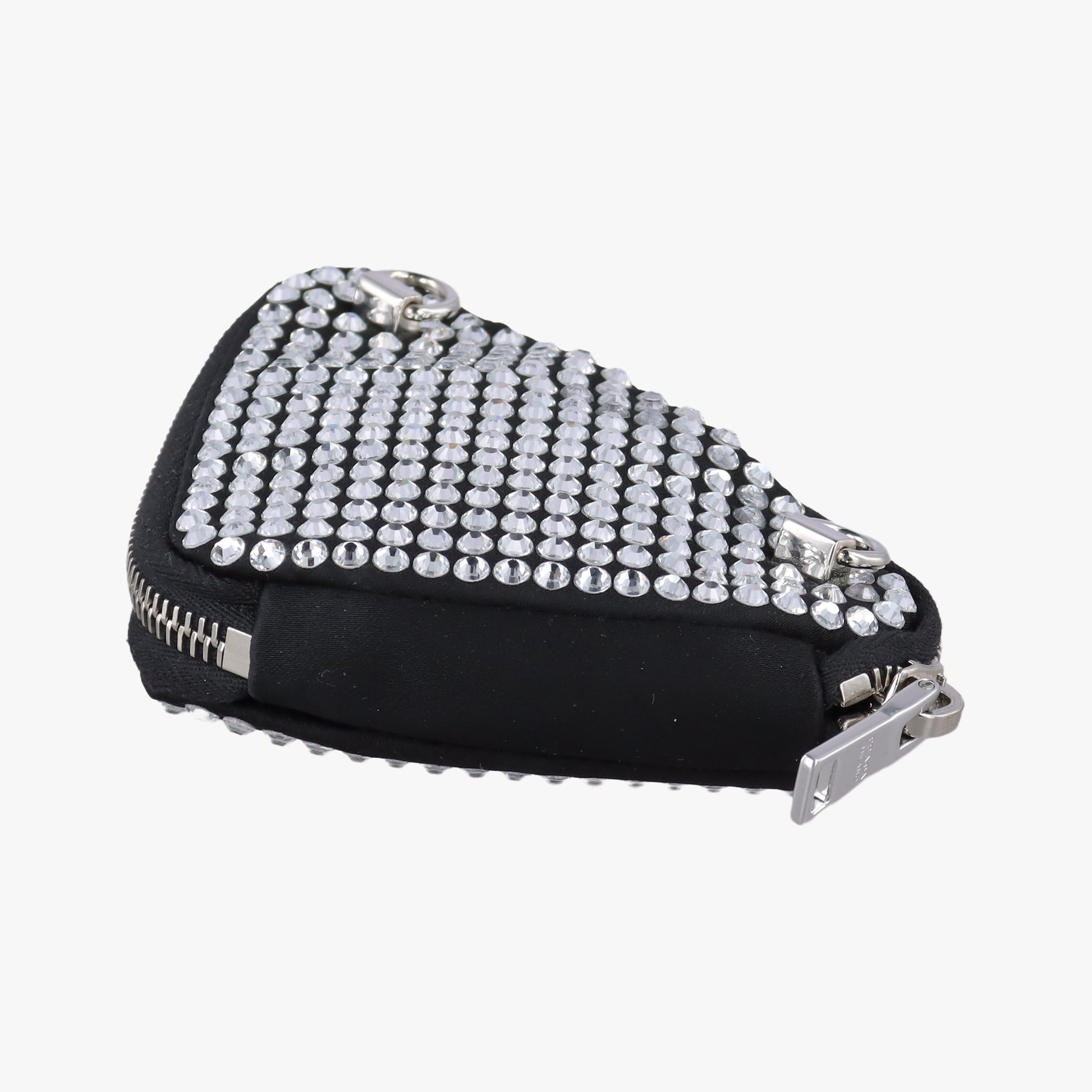 Triangle Crystal Black Leather 1NR015 42トライアングル ブラック レザー 1NR015 42