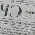 Daniel Arsham collaboration Newspaper Print White Leather 10-BO-1119Xダニエルアーシャム コラボ ニュースペーパー ホワイト レザー 10-BO-1119X