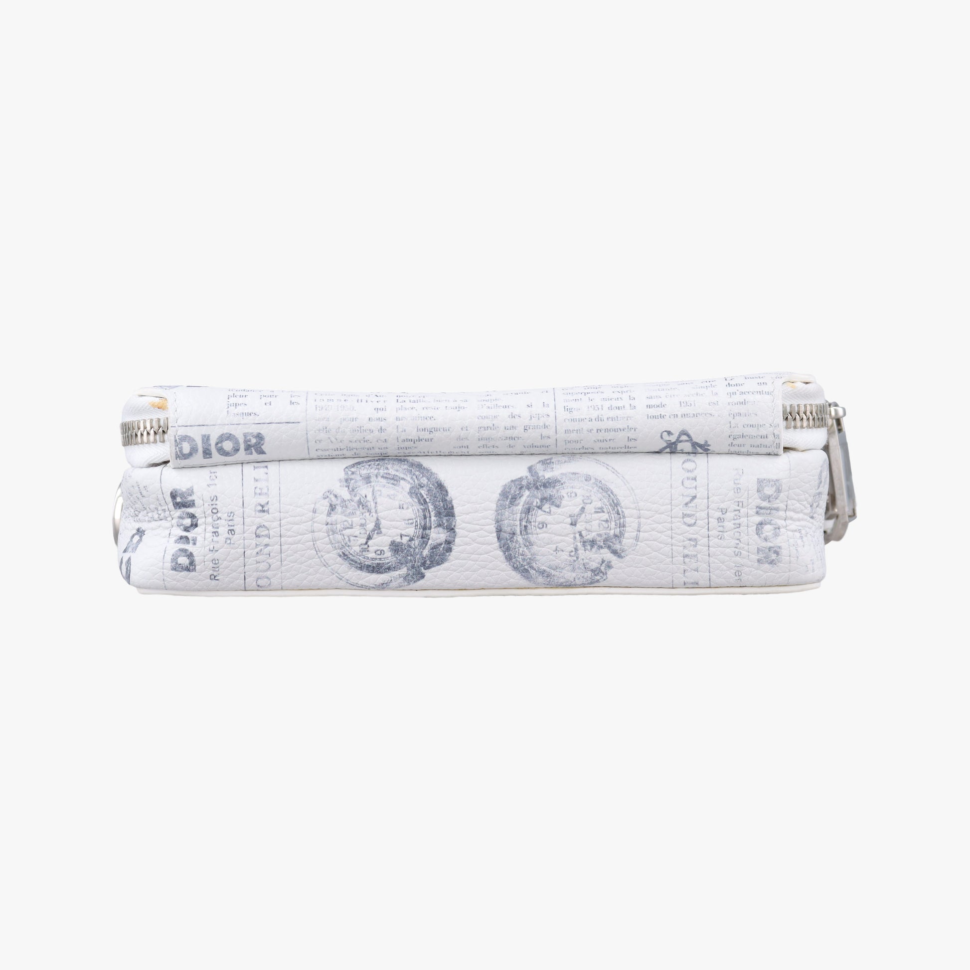 Daniel Arsham collaboration Newspaper Print White Leather 10-BO-1119Xダニエルアーシャム コラボ ニュースペーパー ホワイト レザー 10-BO-1119X