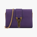 ChYc Mini Y Line Purple Leather 311215 311215.529258シックミニYライン パープル レザー 311215 311215.529258