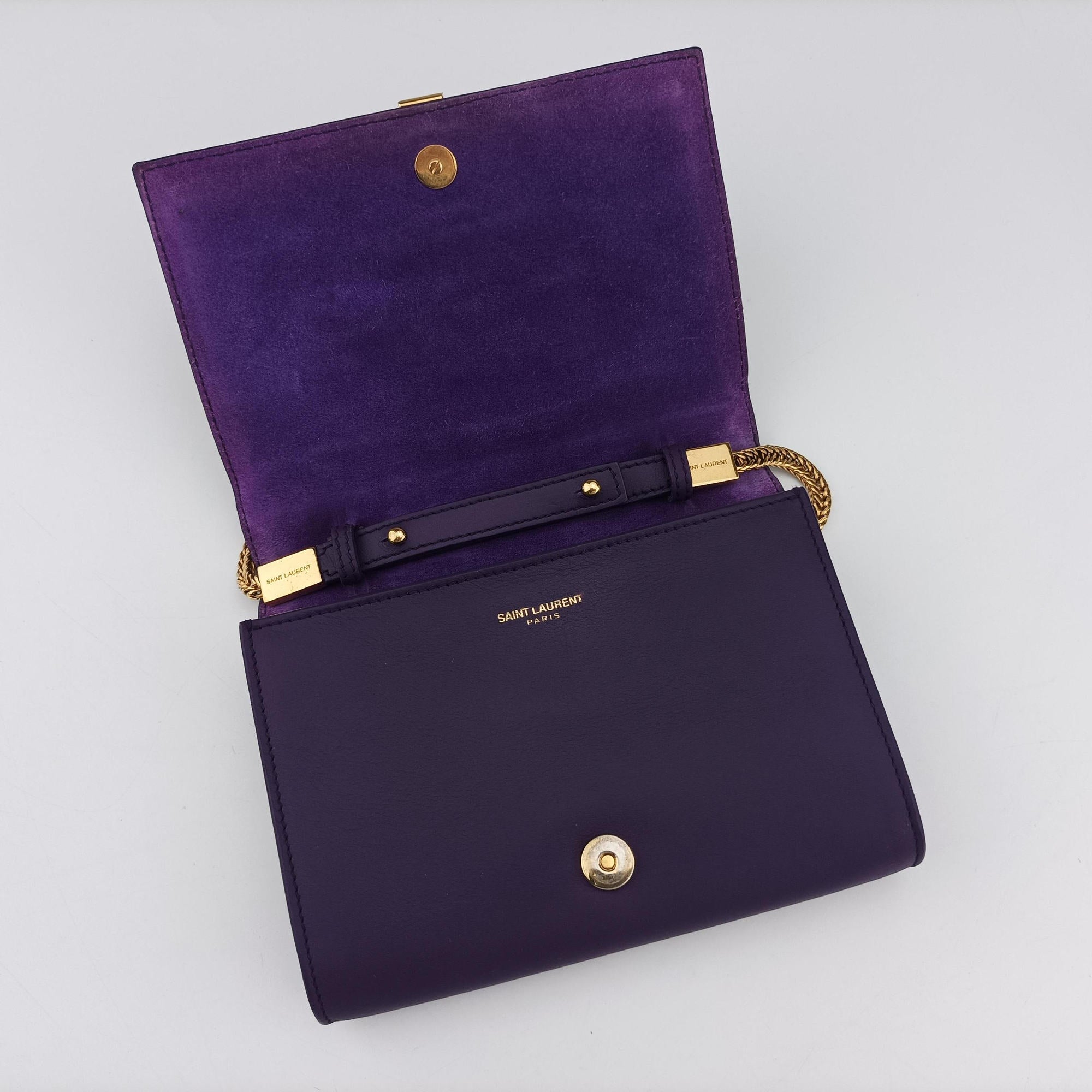 ChYc Mini Y Line Purple Leather 311215 311215.529258シックミニYライン パープル レザー 311215 311215.529258