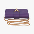 ChYc Mini Y Line Purple Leather 311215 311215.529258シックミニYライン パープル レザー 311215 311215.529258
