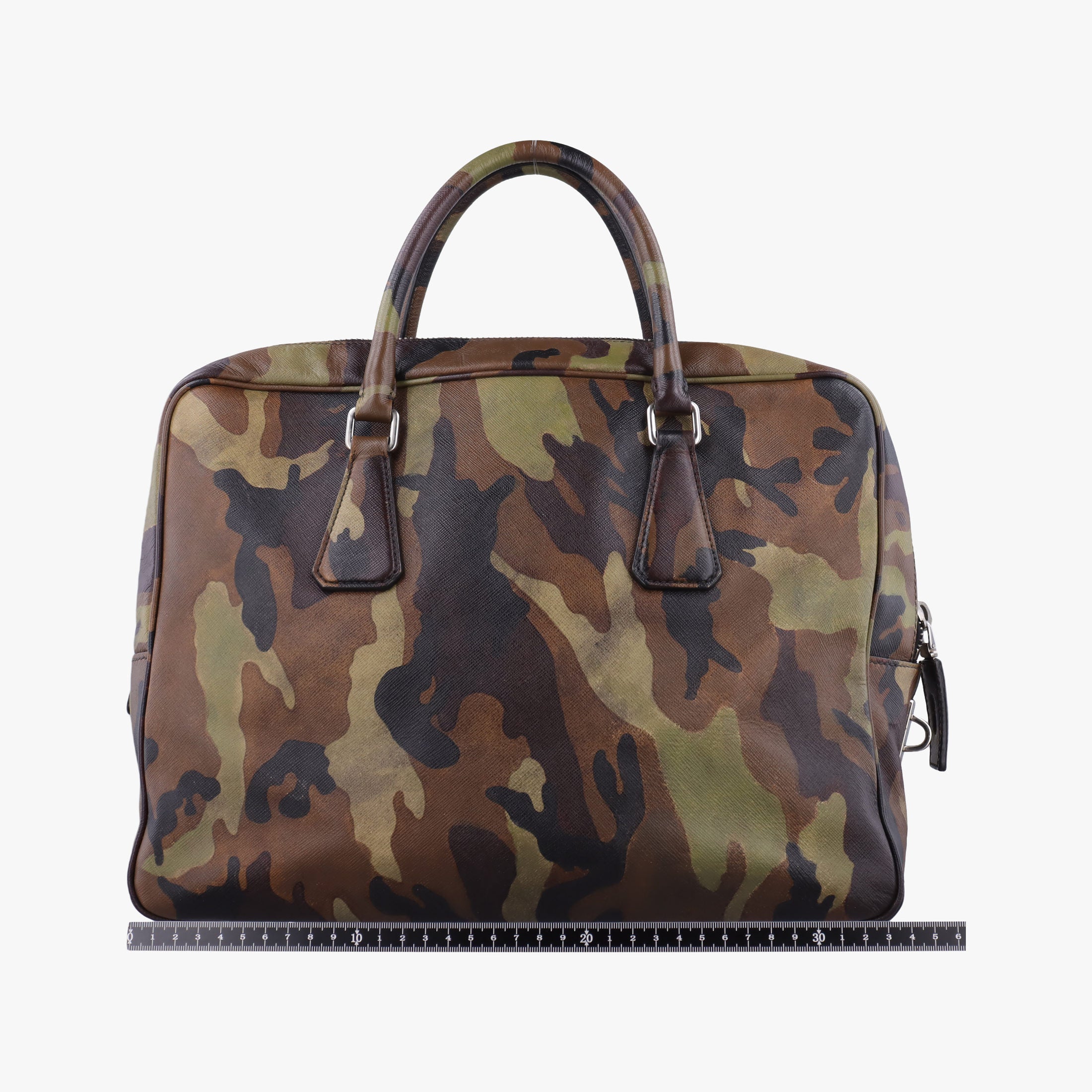 Camouflage Print Business Multicolour SAFFIANO Leather 7 11カモフラージュプリント ビジネス マルチカラー サフィアーノレザー 7 11