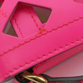 Cutout Floral Pink×multi Leather×canvas 550138 G027641633カットアウトフローラル ピンク×マルチ レザー×キャンバス 550138 G027641633