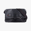 Guccissima Rubber Messenger Black Leather 246067 D013681349グッチシマ メッセンジャー ブラック レザー 246067 D013681349