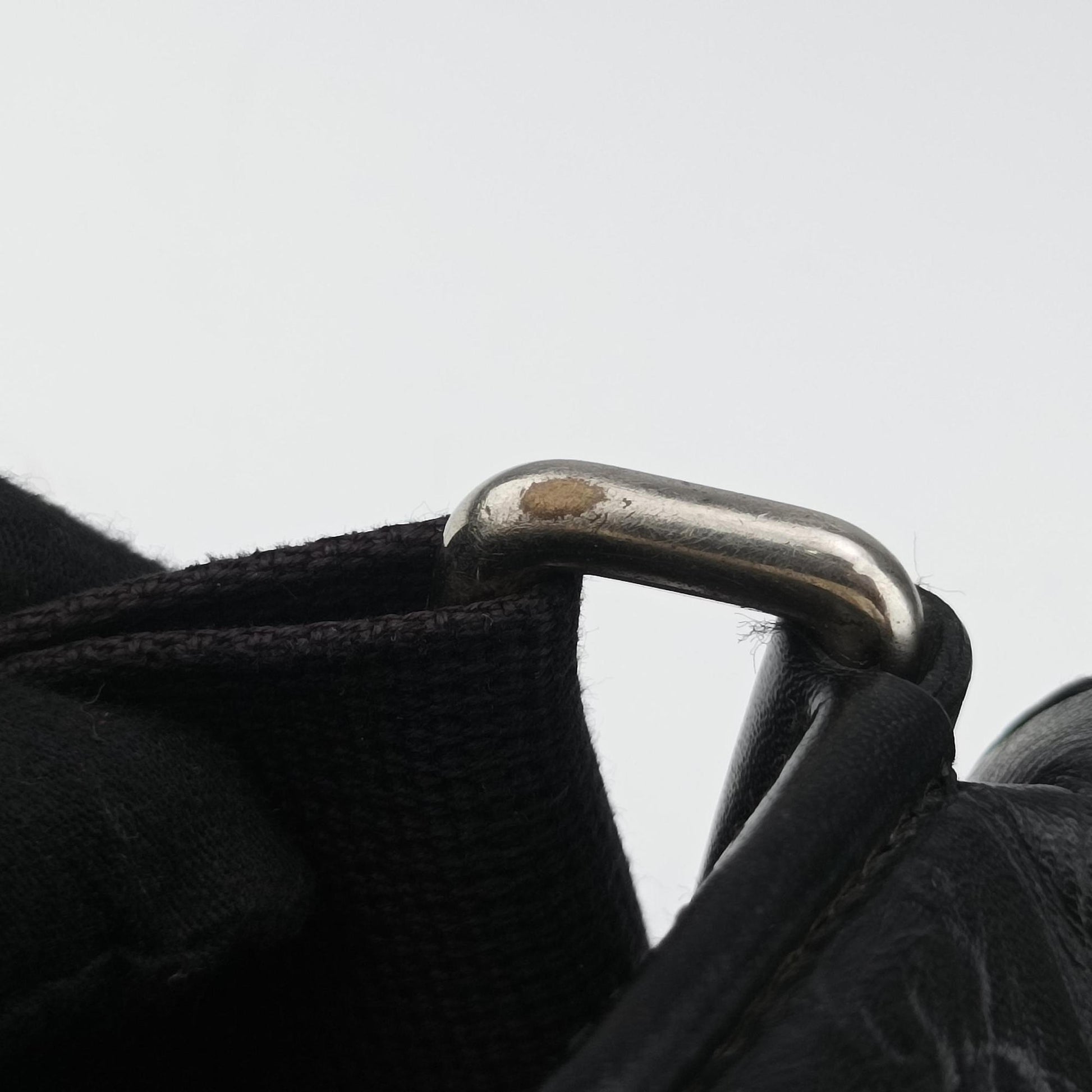 Guccissima Rubber Messenger Black Leather 246067 D013681349グッチシマ メッセンジャー ブラック レザー 246067 D013681349