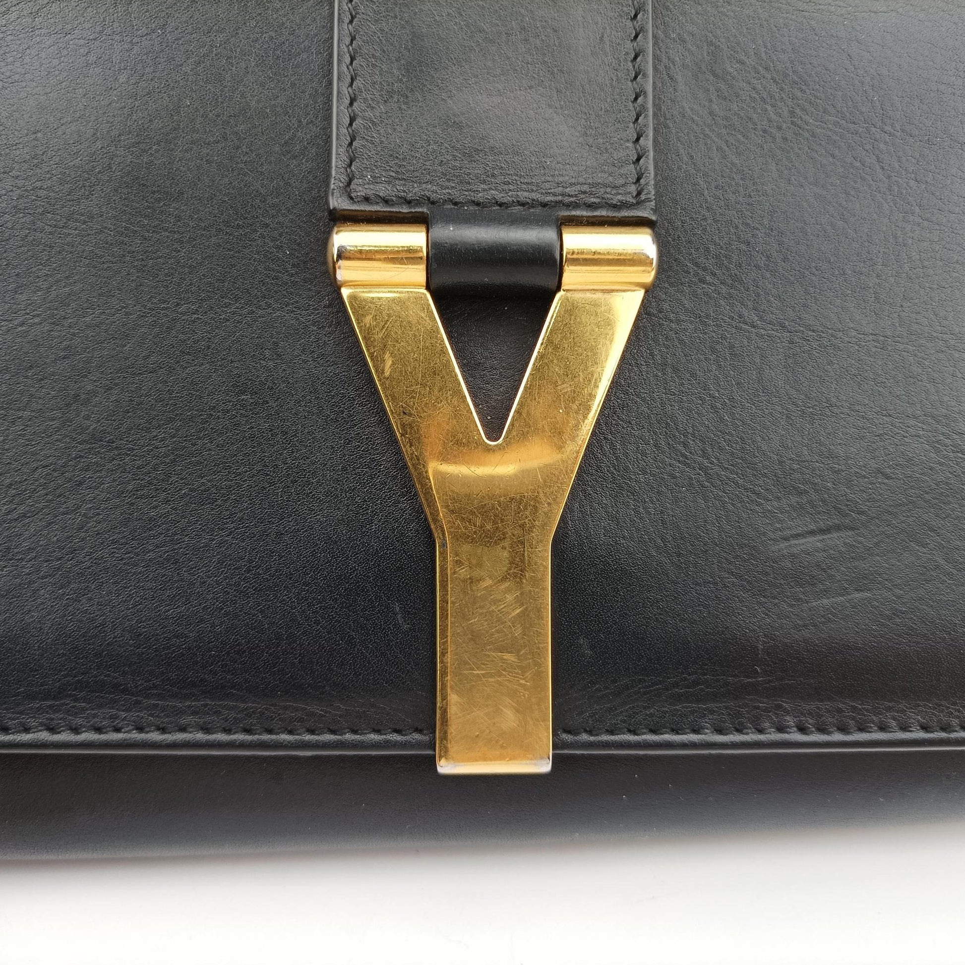 ChYc Mini Y Line Black Leather 311215 311215.529258チャイック ミニ Yライン ブラック レザー 311215 311215.529258