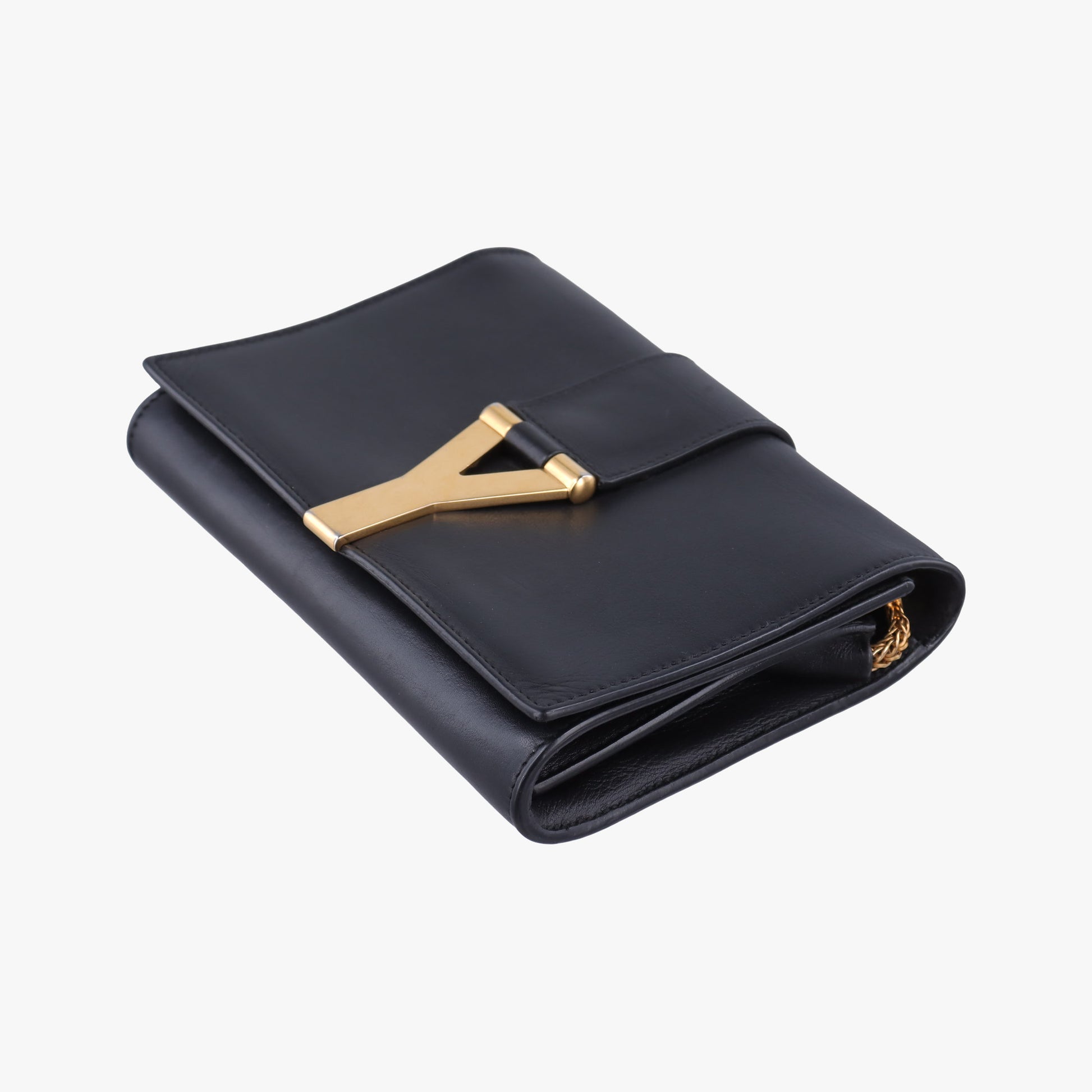 ChYc Mini Y Line Black Leather 311215 311215.529258チャイック ミニ Yライン ブラック レザー 311215 311215.529258