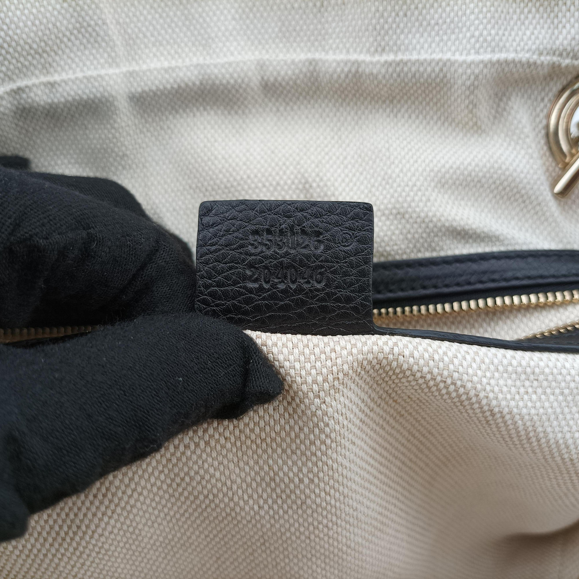 Soho Black Leather 353126 C016325455ソーホー ブラック レザー 353126 C016325455
