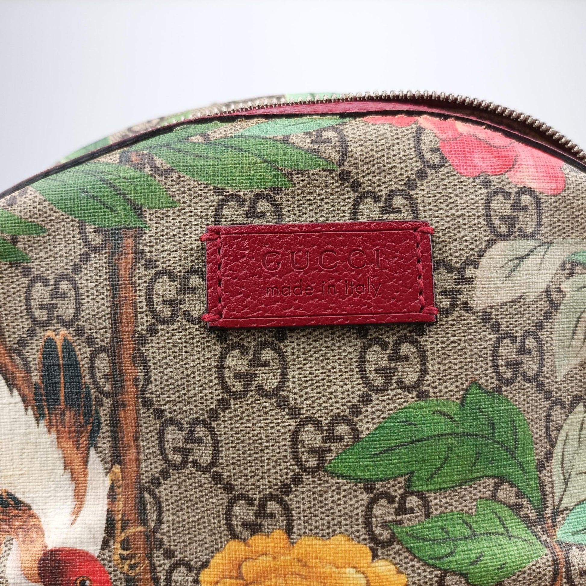 GG Supreme Tian beige×Multicolour PVC coated canvas×Leather 427042 E020472957GGスプリームティアン ベージュ×マルチカラー PVCコーティングキャンバス×レザー 427042 E020472957