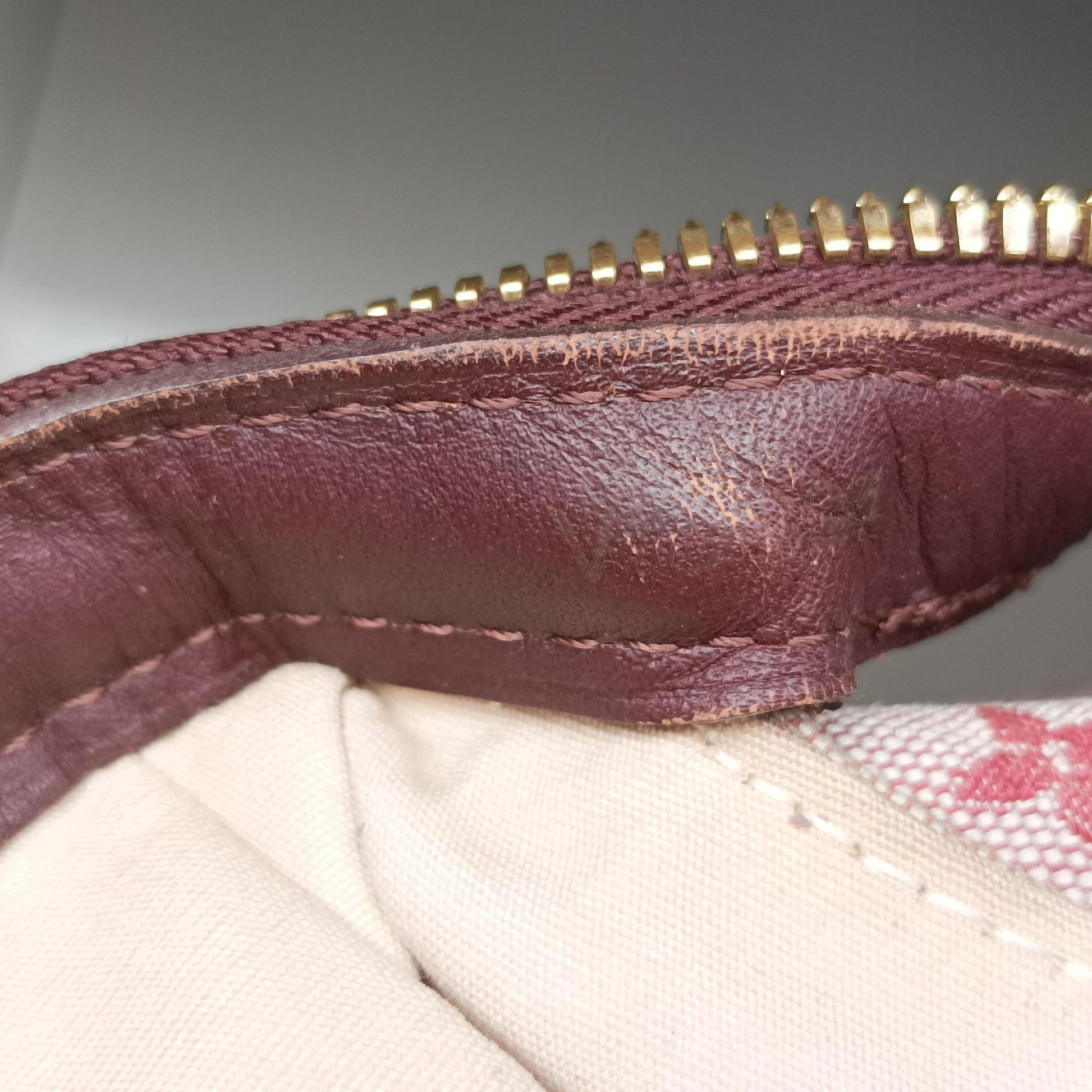 Josephine PM Cherry Monogram Mini Canva M92314 Lot number unknownジョゼフィーヌPM チェリー  モノグラム・ミニキャンバス  M92314 製番不明