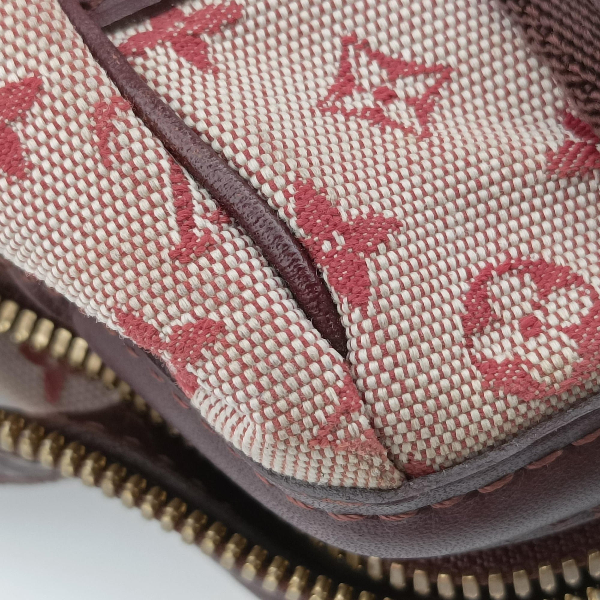 Josephine PM Cherry Monogram Mini Canva M92314 Lot number unknownジョゼフィーヌPM チェリー  モノグラム・ミニキャンバス  M92314 製番不明