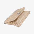 Iconic Crystal Cloque Golden Nappa Leather 5BD233 122クリスタル クロケ ゴールド ナッパレザー 5BD233 122