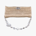 Iconic Crystal Cloque Golden Nappa Leather 5BD233 122クリスタル クロケ ゴールド ナッパレザー 5BD233 122