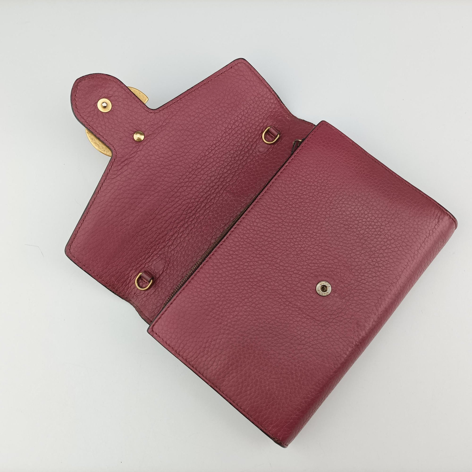 GG Marmont Purple Leather 401232 GGマーモント パープル レザー 401232 