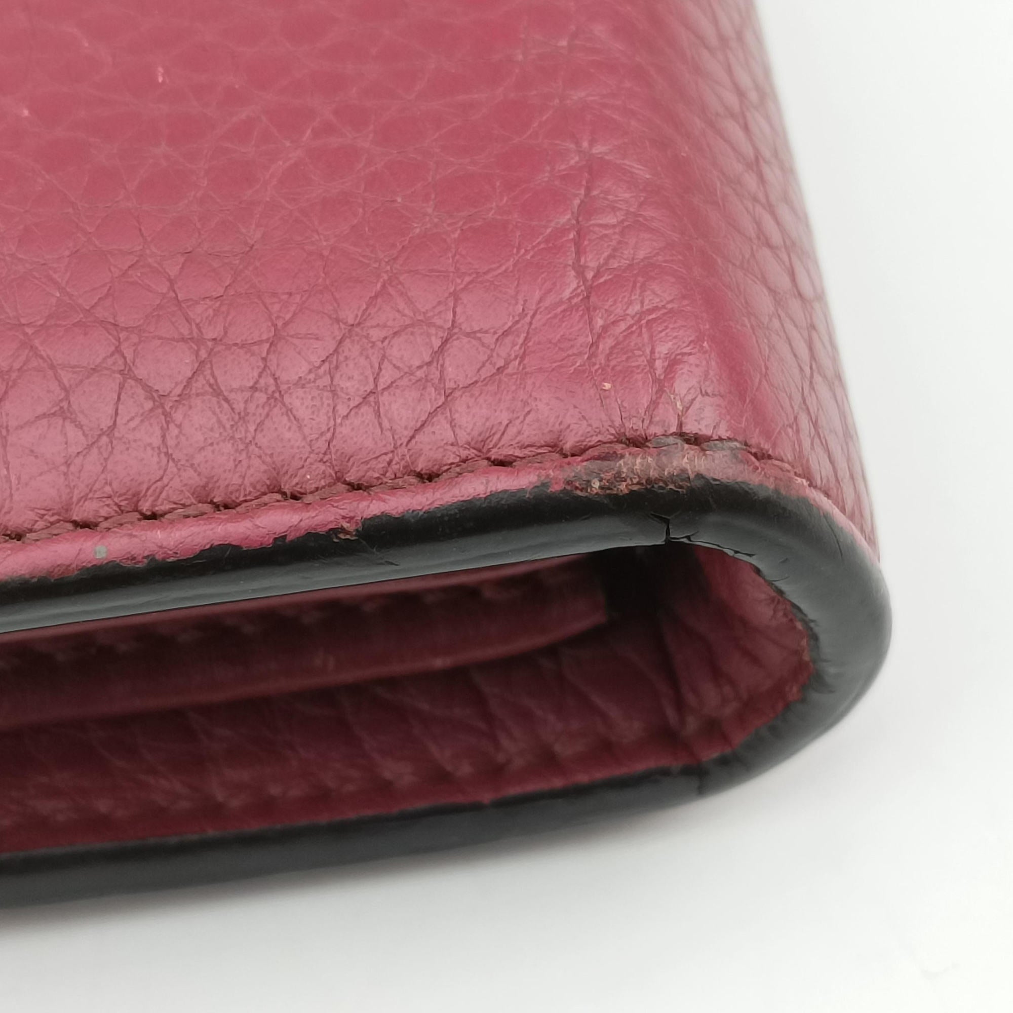 GG Marmont Purple Leather 401232 GGマーモント パープル レザー 401232 