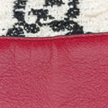 Rajah White×red tweed × leather 537219 B030058796ラジャ ホワイト×レッド ツイード×レザー 537219 B030058796